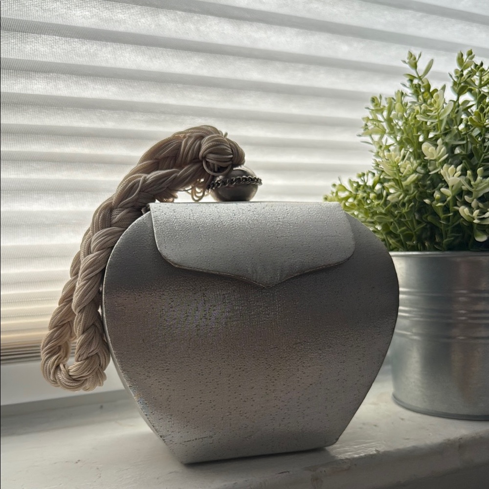 Y&S Handbags Silver Bag